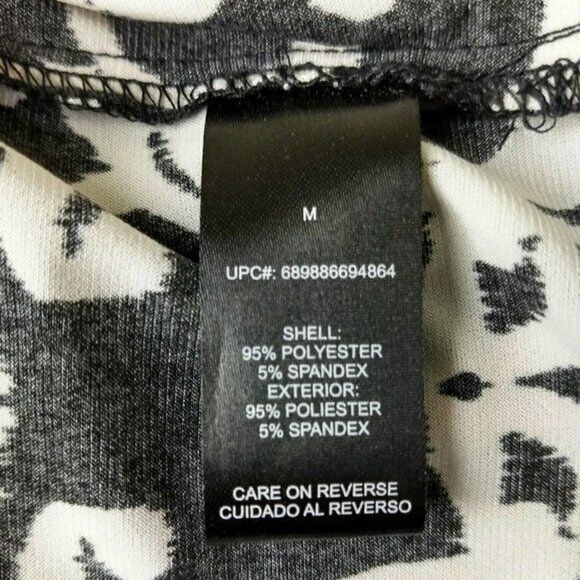 Sleeveless Print Sheath Dress Packable Office Cocktail Medium M Work Travel Pack - Picture 4 of 5